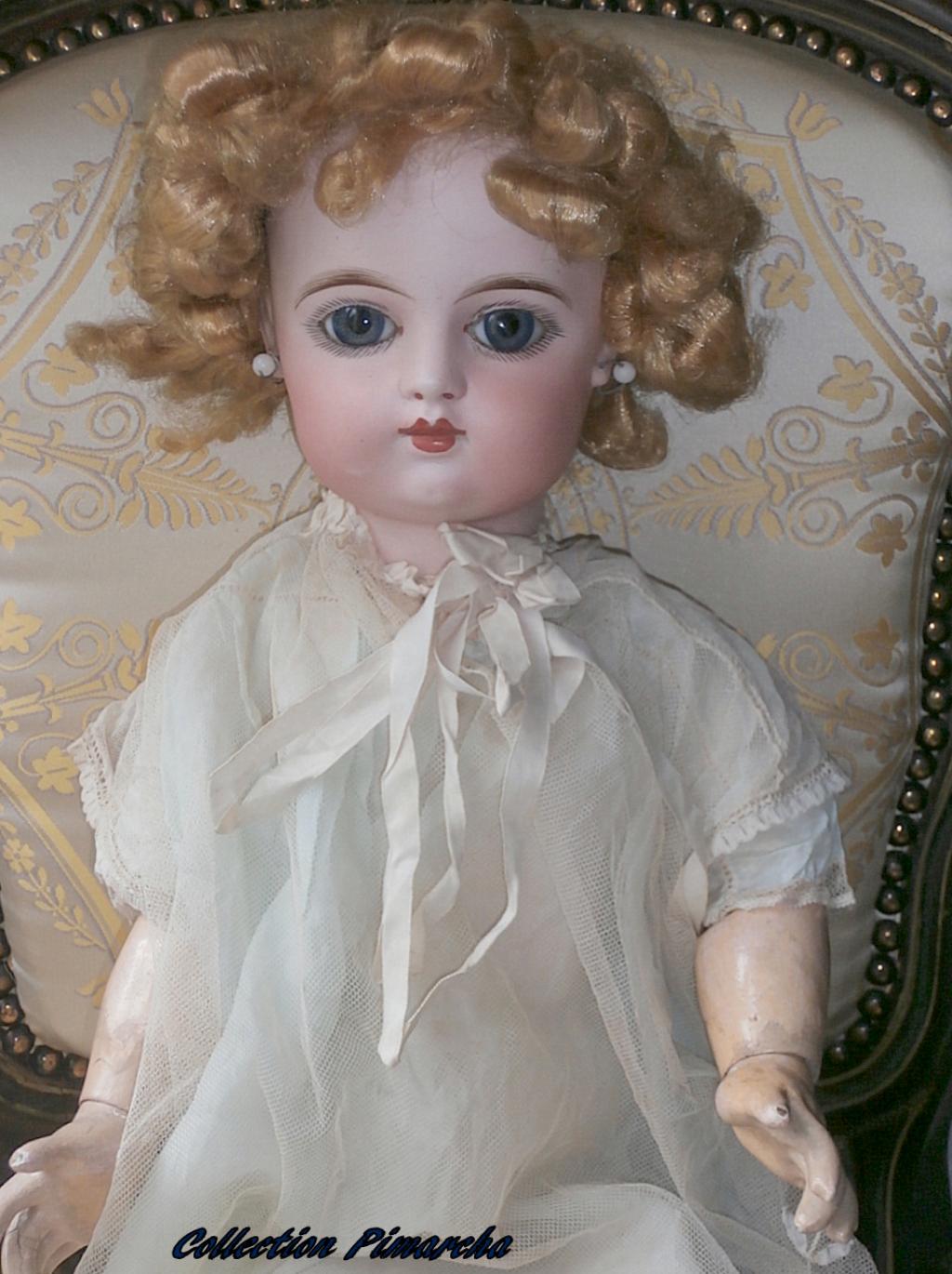 Très rare - Robe de présentation poupée ancienne Eden bébé