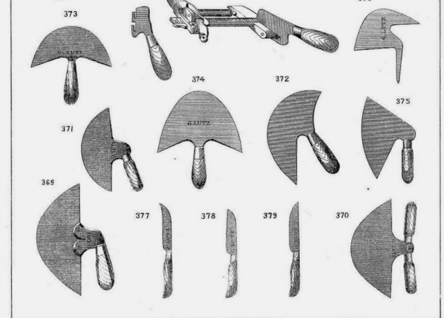10 Lames De Rechange Pour Couteau Ancien De Cordonnier/bourrelier - Neuf Sous Emballage