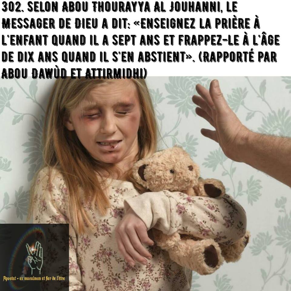 Comportement de Mohammed indigne d'un prophète