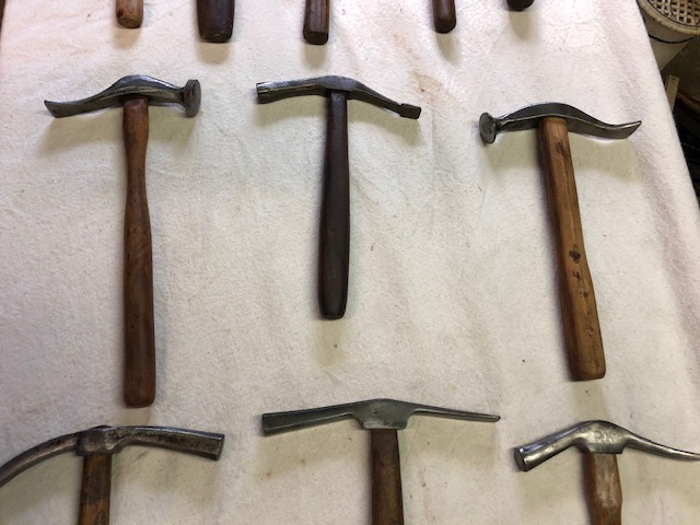 Ancien Marteau De Bourrelier/cordonnier – XIXème – Acier Et Bois, 286g – Outil Métier