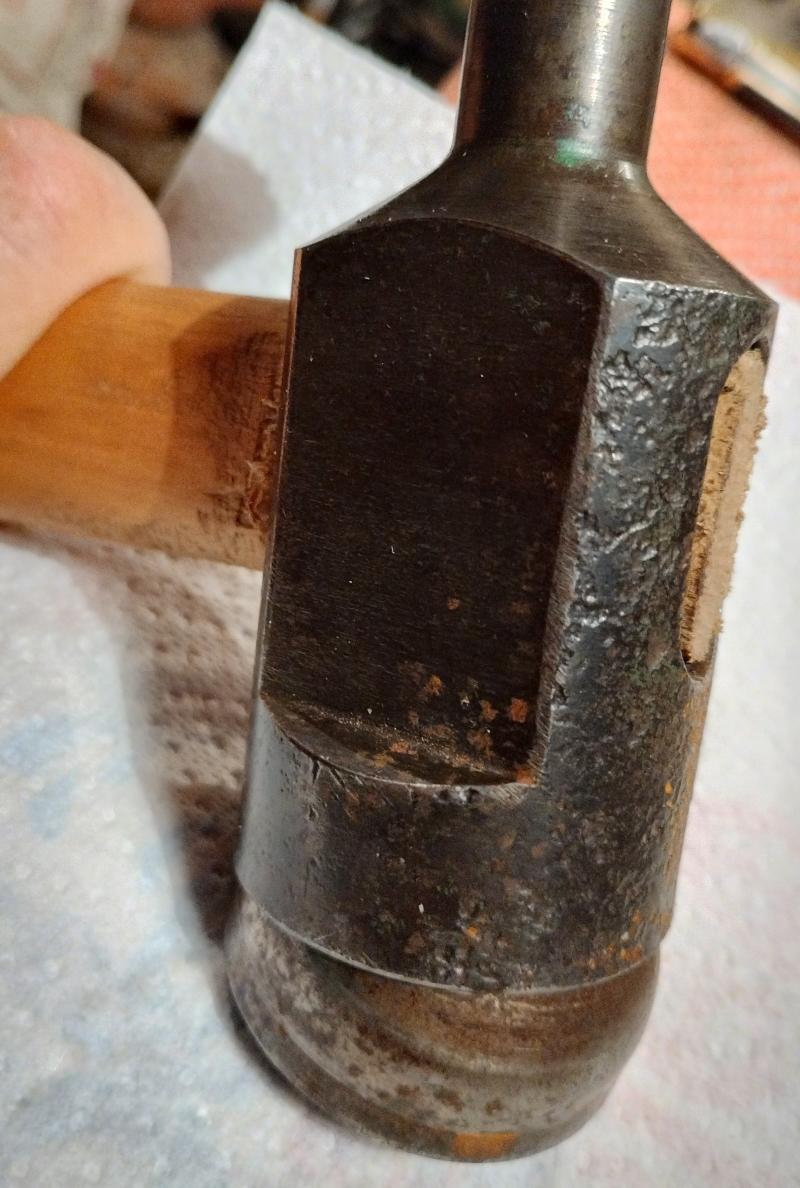 ANCIEN MARTEAU VIEUX Outil Fer Forge Atelier EUR 10,00 - FR
