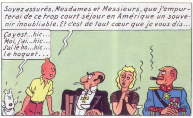 Roberto Rastapopoulos Les Aventures de Tintin :: Premiere apparition furtive de personnages