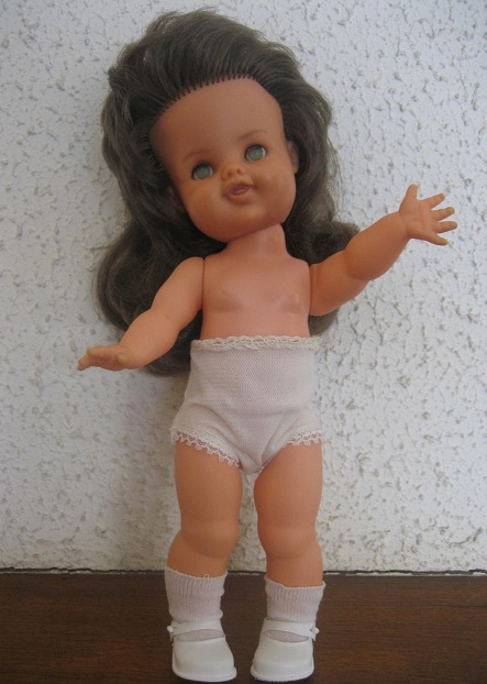 Les Poupees D'autrefois - GRANDE POUPEE FRANCOISE DE RAYNAL A FOSSETTES 67 CM DE 1960 Les Poupees D'autrefois - GRANDE POUPEE FRANCOISE DE RAYNAL A FOSSETTES 67 CM DE 1960