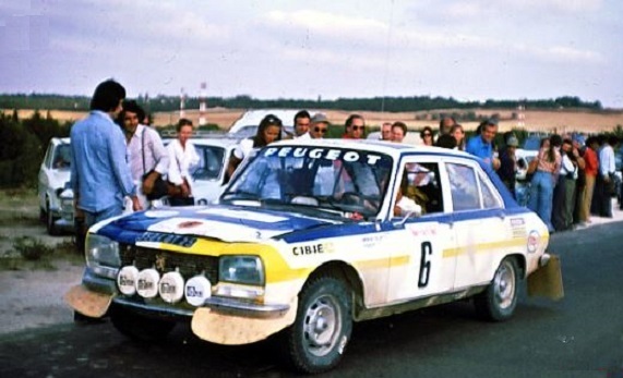 PEUGEOT 504 #6 Nicolas Rally Du Maroc 1976 1/18 ixo
