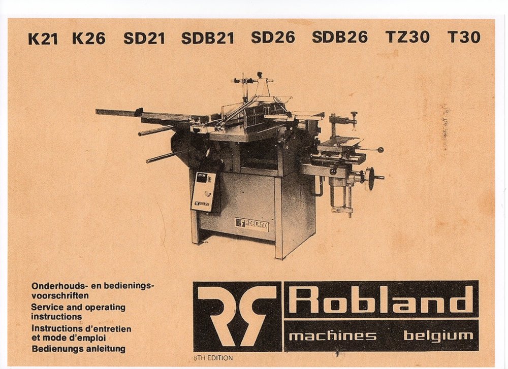 Dégauchisseuses-raboteuses ROBLAND travail du bois