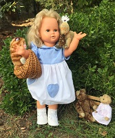 Poupée ancienne: Ravissant  Joli Bébé  Raynal tête feutre 42 cm