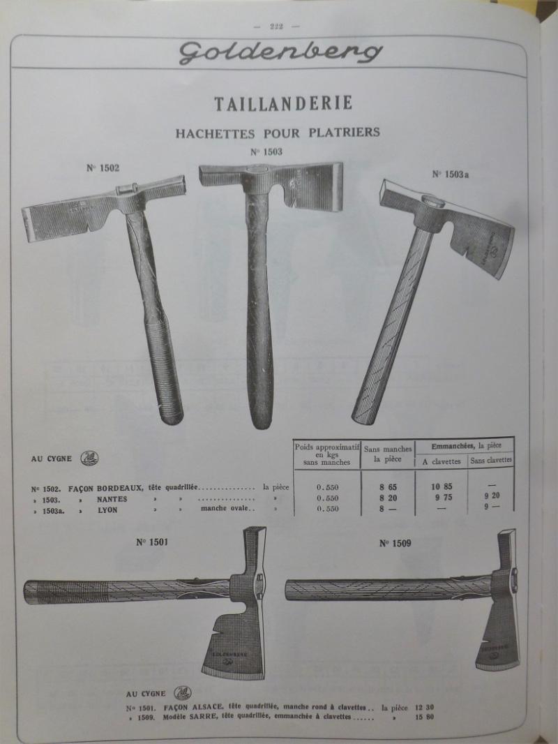 Ancienne hache hachette marteau charpentier couvreur forestier outil ancien bûcheron art populaire collection - Bricolage