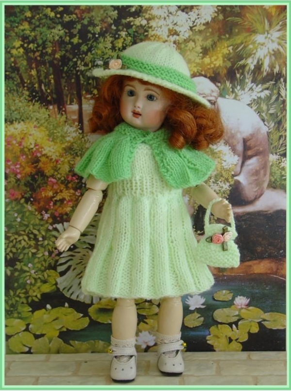 Les Poupees D'autrefois - RARE ET BELLE POUPEE ROSETTE GRANDE SOEUR DE BLEUETTE EN PARFAIT ETAT