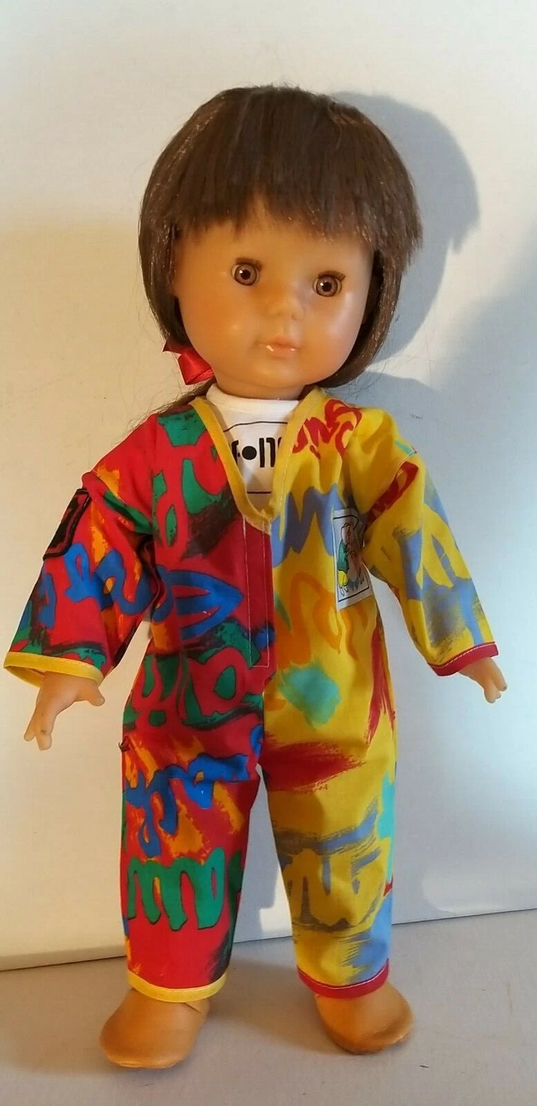 Chemisier Transparent Vintage Naf Naf Années 90 - Bleu Et Marron Floral - Taille S