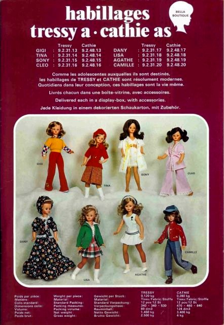 PETIT CATALOGUE BELLA Collection 1977 Cathie Microbe EUR 7,50 - FR