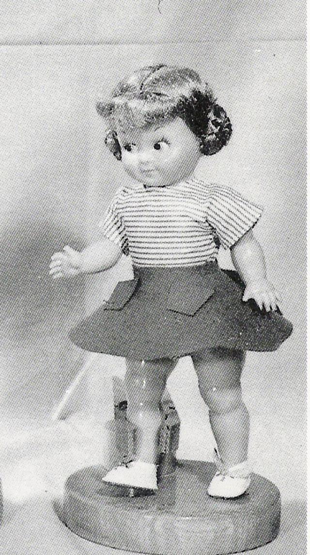 Ancienne figurine articulée - France