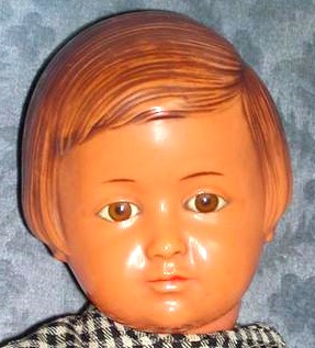PAR AMOUR DES POUPEES : FRANCETTE, 39 cm, 1958-1960, SNF (Marie-Françoise celluloïd