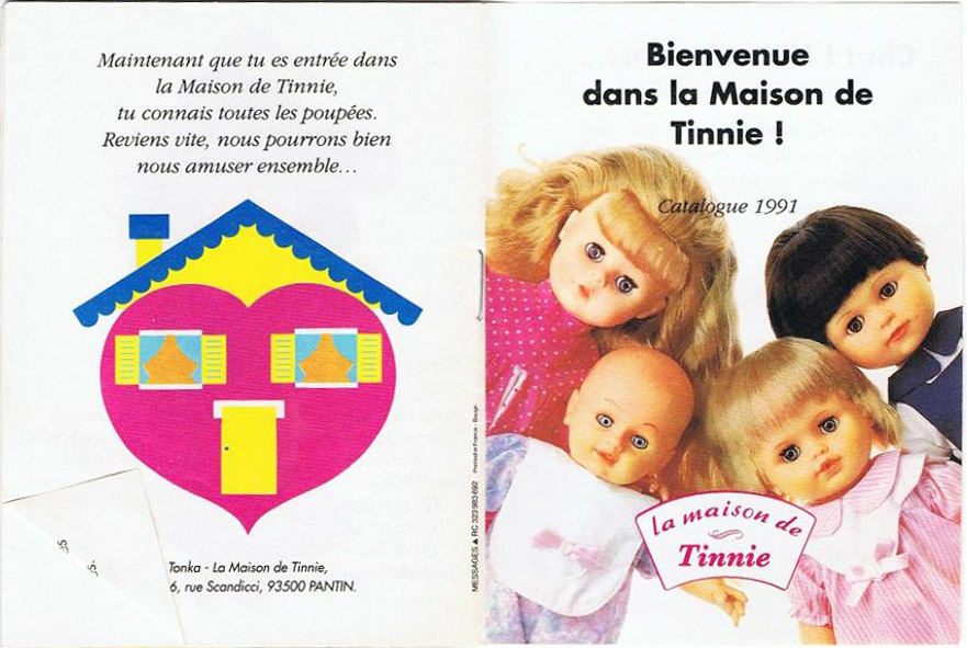 Lot De Deux Poupées Tinnie Raynal Vintage – Poupées De Mode Et Personnage, Pour Collectionneuse, Filles