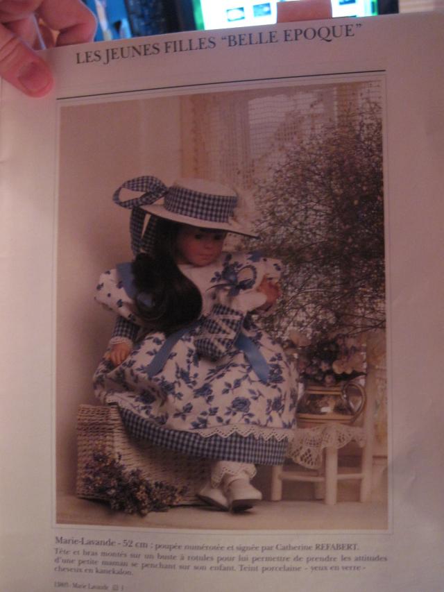 Vtg Corolle Doll Catherine Réfabert Limited Ed 52 /1000 Autographed 17 1987