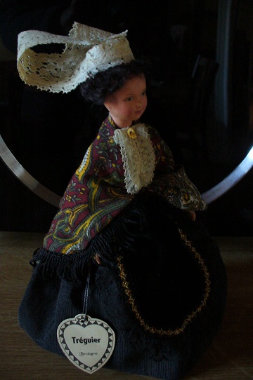 Poupée folklorique Bretagne - Pont Aven