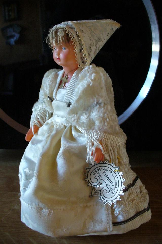 Vintage Le Minor French Celluloid Doll Bretagne Dolls of