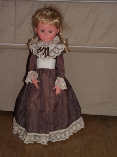 PAR AMOUR DES POUPEES : DANILA, 36cm, ANNEES 60 , ZANINI ZAMBELLI