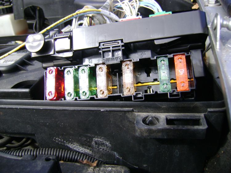 Citroën C5 phase 1 :: phare conducteur 05 grand prix fuse box diagram 