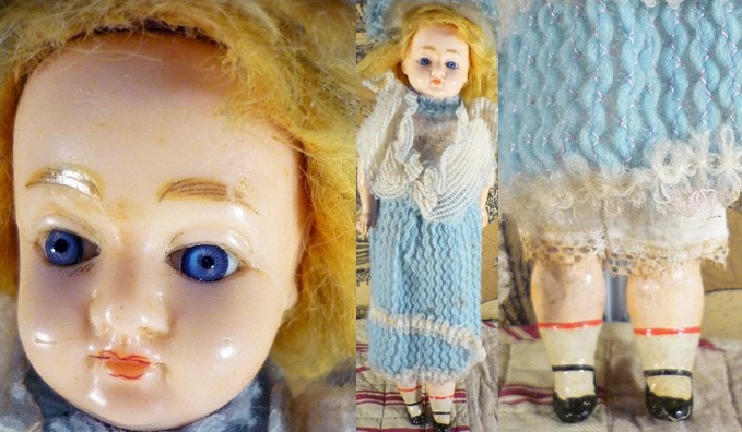 Jupon Ancien Taille Poupée Parisienne De Mode Fashion Doll Wax Doll Mad