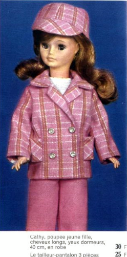 PAR AMOUR DES POUPEES : BELLA : LES GRANDS MANNEQUINS (CATHIE, BETSIE, LESLIE, JERRY) de 1967 à 1982