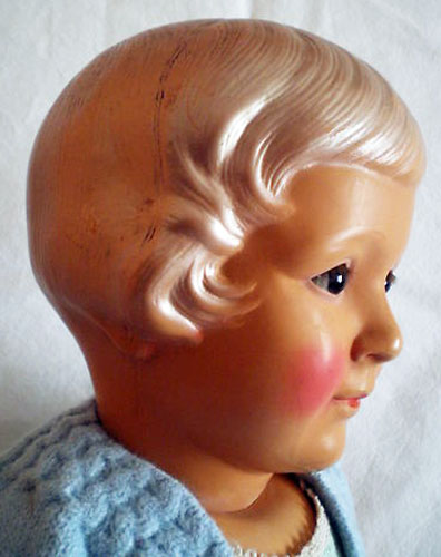 Ancienne Poupée Petitcollin Colette - PCP France - 50 Cm - Occasion