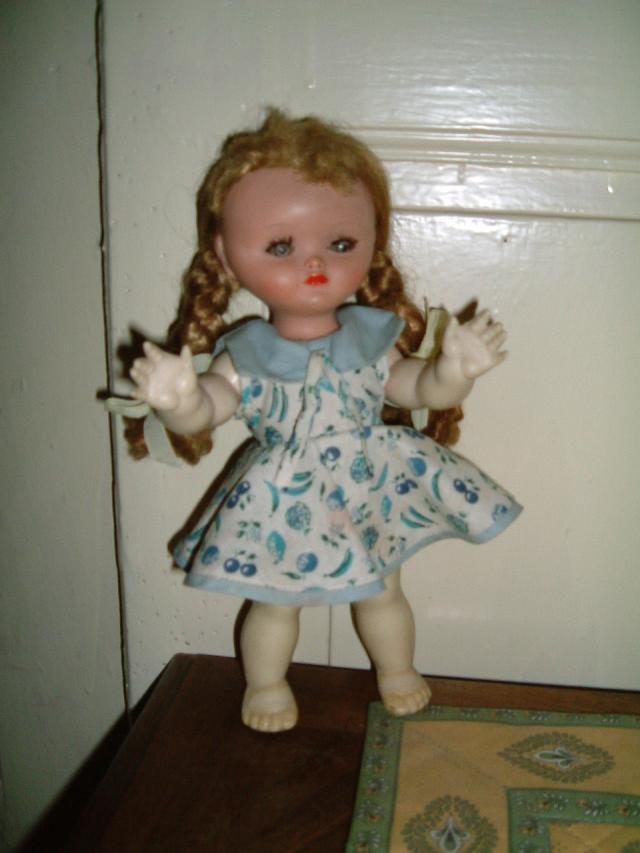POUPEE BELLA MUGUETTE RHODOID MADE IN FRANCE Br SGDG 25 cm/ années 50 EUR 110,00 - FR
