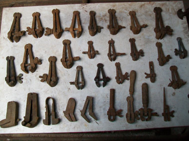 Ancien Petit Étau D'Horloger/Bijoutier En Acier - Occasion - Fabriqué En France