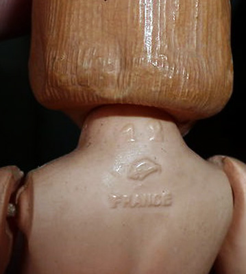 Poupée Ancienne Petitcollin Jeanne D'Arc - Celluloïd 25 Cm - France