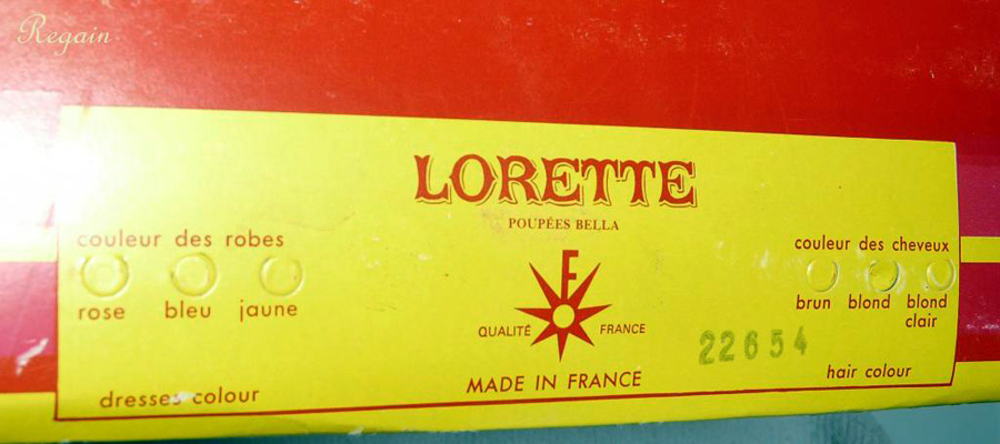 PAR AMOUR DES POUPEES :: LORETTE, 55 cm, 1960, GÉGÉ
