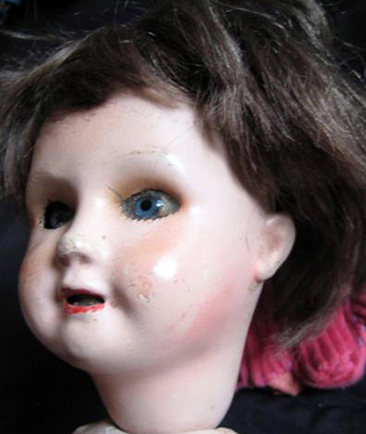 ANCIENNE POUPEE ROSETTE SOEUR DE BLEUETTE TETE PORCELAINE SFBJ UNIS FRANCE 301